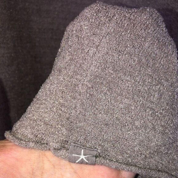 BAREFOOT DREAMS Women's Open Front Cardigan Hood Size Small Brown - Picture 10 of 12